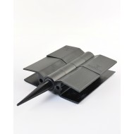 Стыковочный элемент для грядок Еврогрядка™, 150x30 мм, цвет черный