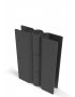 Комплект стыковочных элементов для грядок Еврогрядка™, 225x30 мм, цвет черный, 4 шт