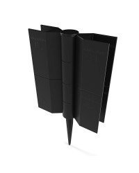 Стыковочный элемент для грядок Еврогрядка™, высота 150мм, цвет черный
