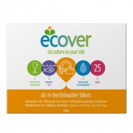 Экологические таблетки для посудомоечной машины 3-в-1 Ecover Эковер, 500 гр.