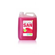 Techno San - экологическое концентрированное средство для удаления известкового налета - для ежедневной уборки, 5 л