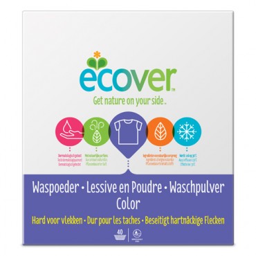 Экологический стиральный порошок-концентрат для цветного белья Ecover Эковер, 3 кг