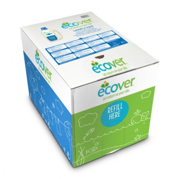 Экологическая жидкость для стирки в картонной упаковке Ecover Эковер, 15 л