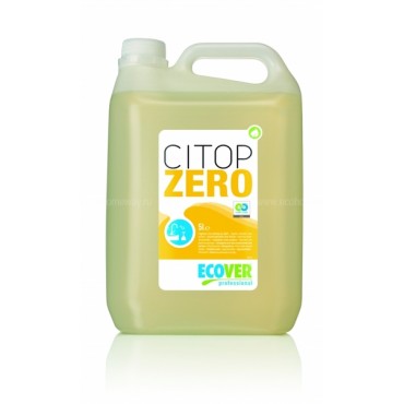 Citop ZERO -  экологическая жидкость без отдушки для ручного мытья посуды Новинка!, 5 л