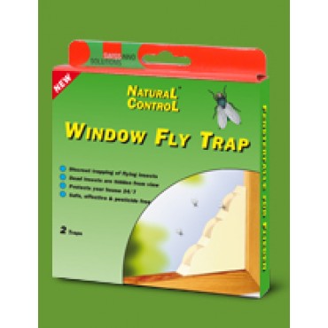 Оконная ловушка для мух Fly Trap, в комплекте 2 шт.
